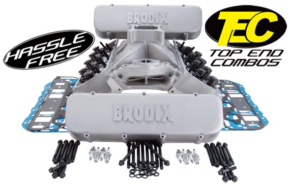 BRODIX TOP END COMBO KIT BBC BRODIX TOP END COMBO KIT BBC