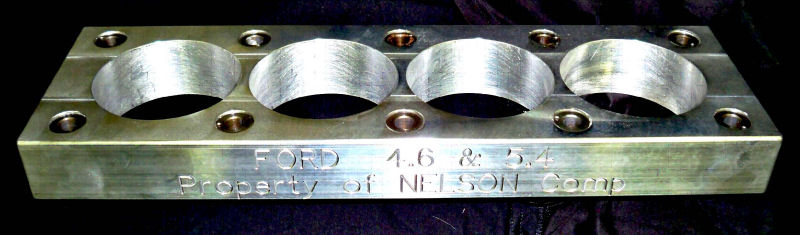 Custom Machined. Block Honing Torque Plates